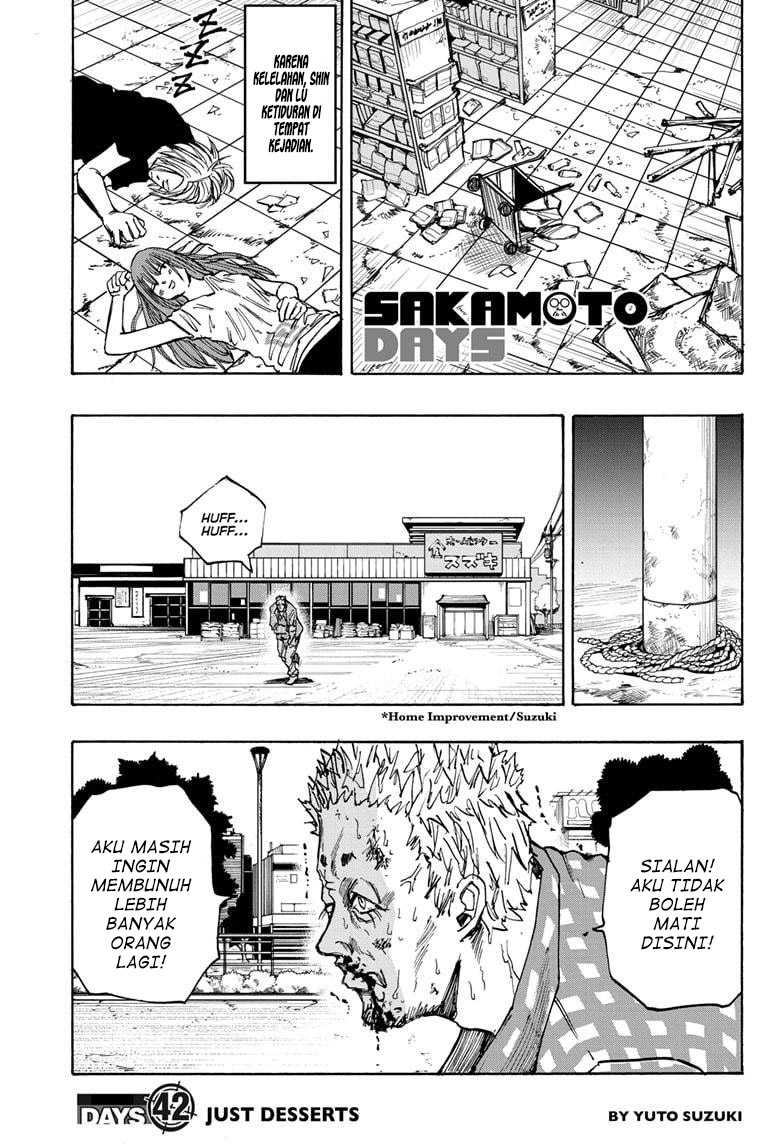 Sakamoto Days Chapter 42 Gambar 4