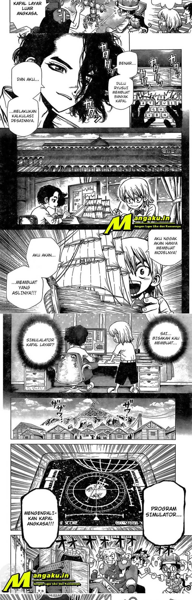 Dr. Stone Chapter 220 halaman 3