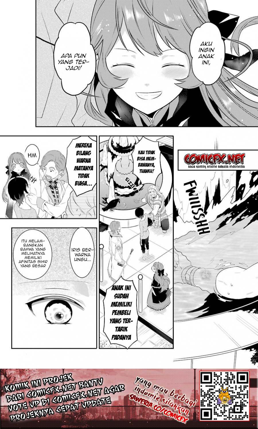 Maydare Tensei Monogatari: Kono Sekai de Ichiban Warui Majo Chapter 01.3 Gambar 4
