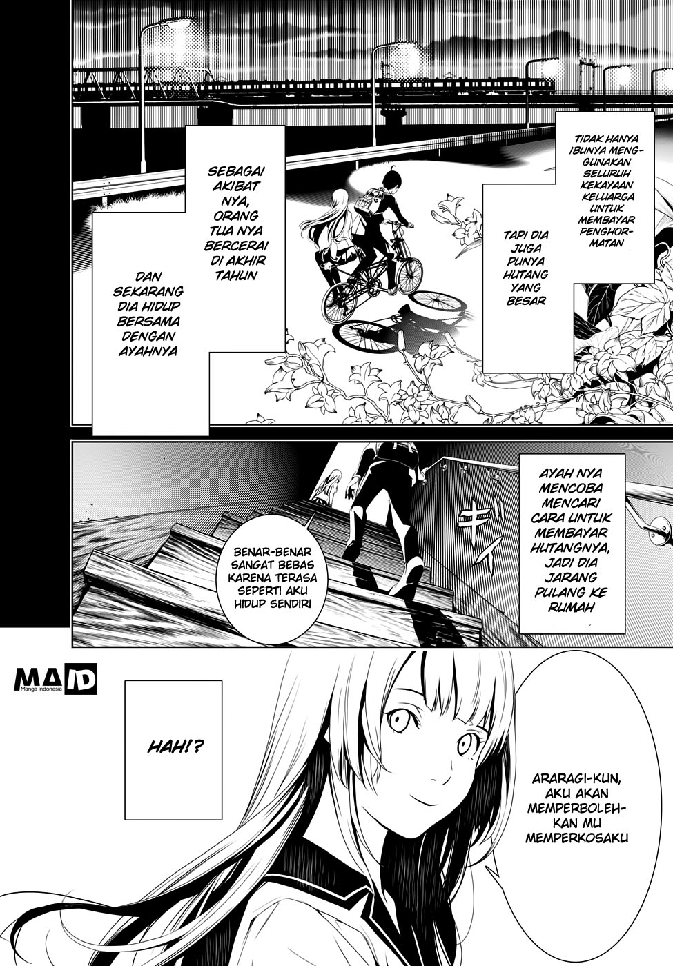 Bakemonogatari Chapter 02 Gambar 12