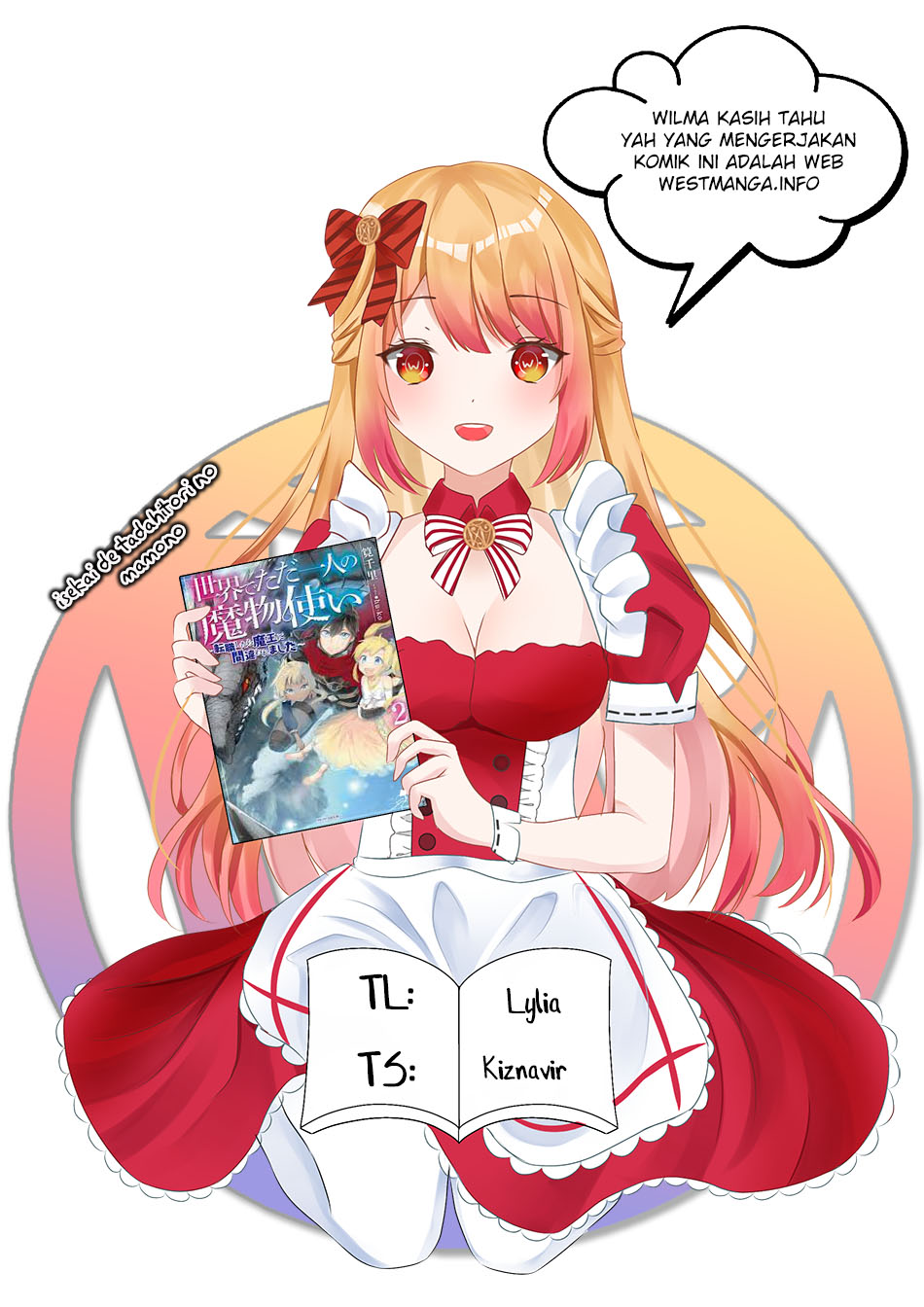 Isekai de tadahitori no mamono tsukai ~ tenshoku shitara maou ni machigawa remashita Chapter 31.2 Gambar 3