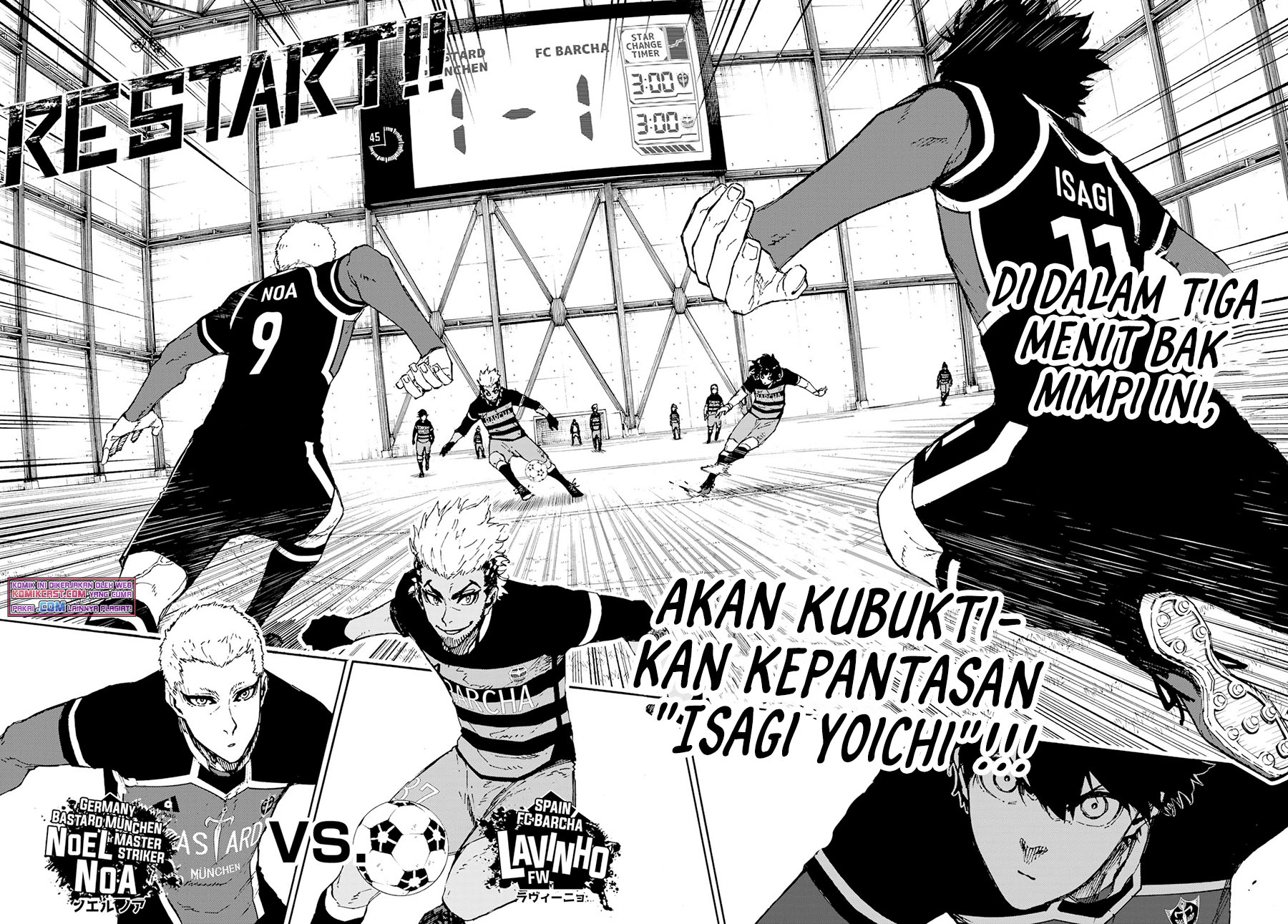 Blue Lock Chapter 164 Gambar 3