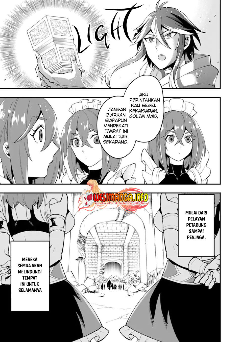 Kouryakuhon o Kushi Suru Saikyou no Mahoutsukai ~”meirei sa sero” to wa Iwa Senai Oreryuu Mao Tobatsu Saizen Ruuto ~ Chapter 30 Gambar 5