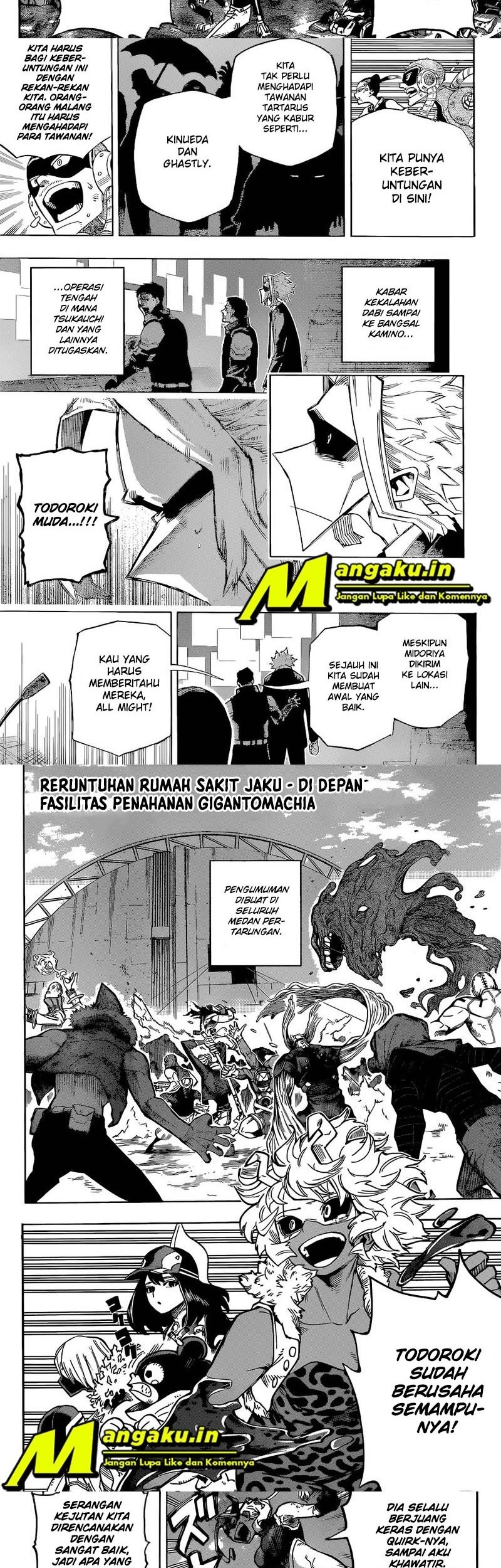 Boku no Hero Academia Chapter 353 halaman 3