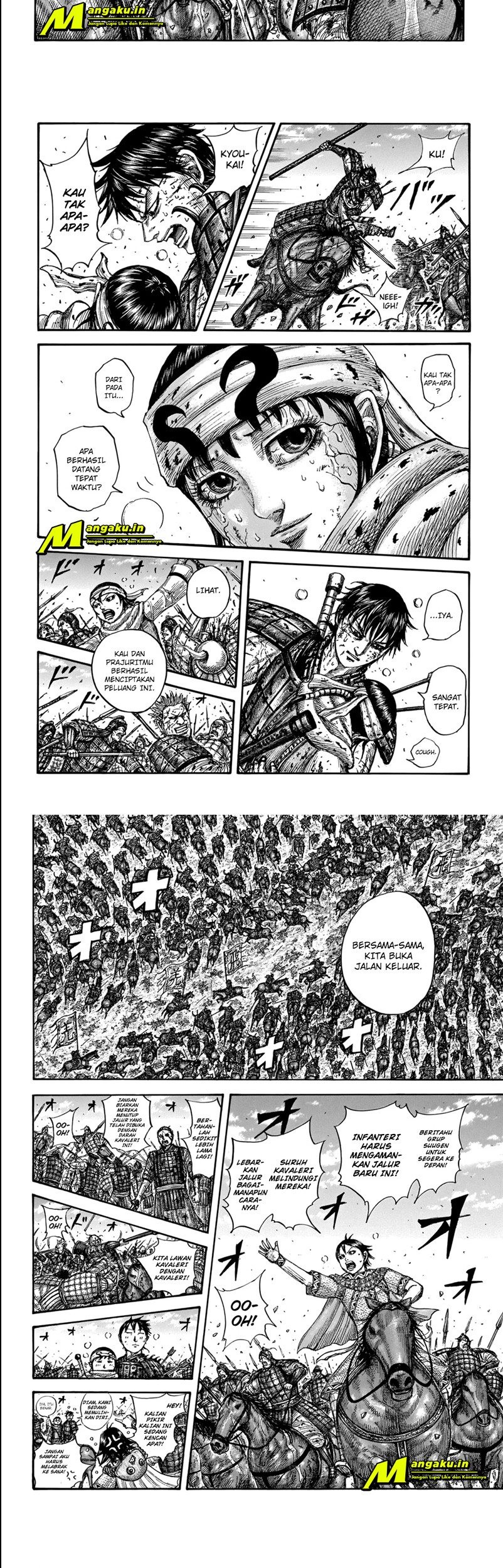 Kingdom Chapter 723 Gambar 3