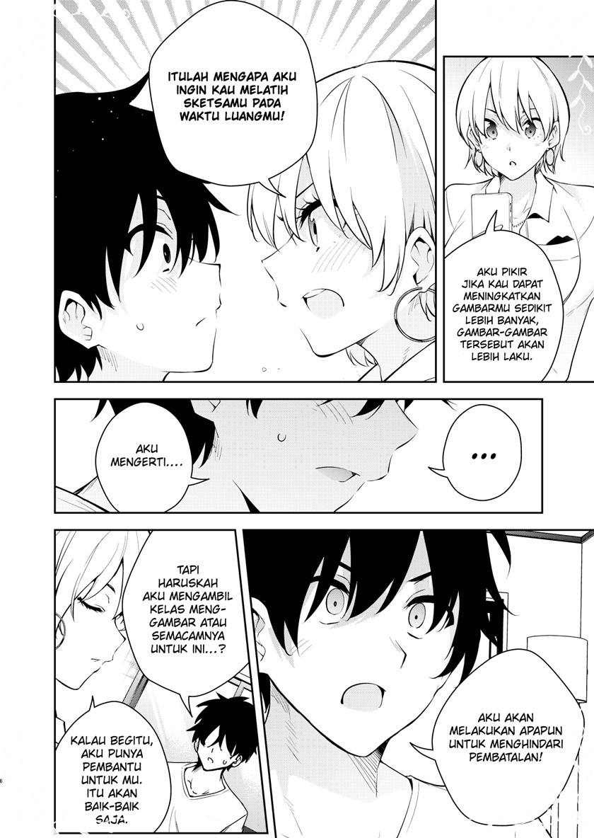 Mishiranu Joshikousei ni Kankensareta Mangaka no Hanashi Chapter 49 Gambar 3