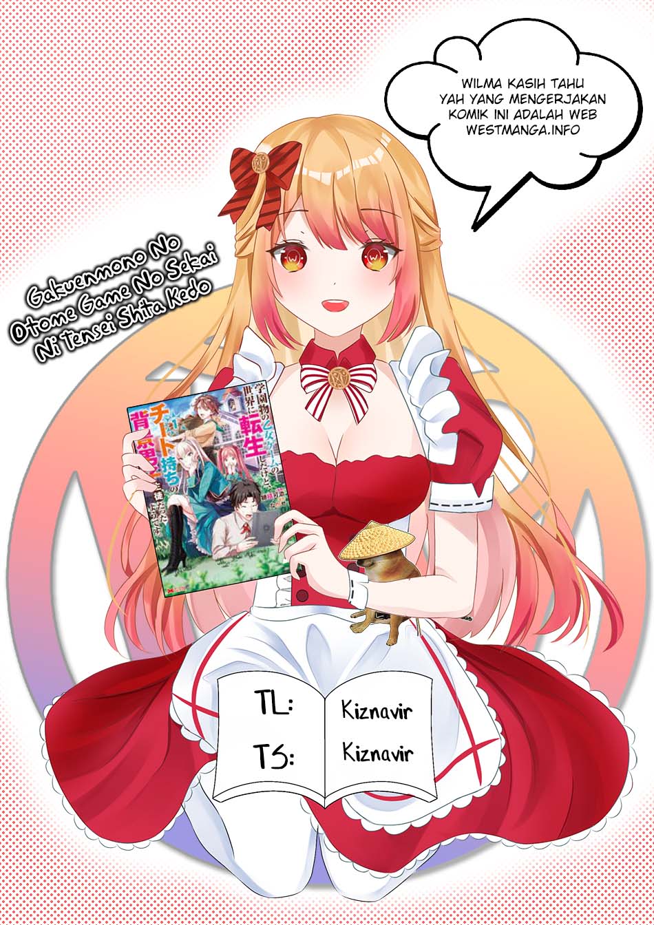 Gakuenmono No Otome Game No Sekai Ni Tensei Shita Kedo, Cheat-Mochi No Haikei Danshi Seitodatta You Desu Chapter 02.3 Gambar 3