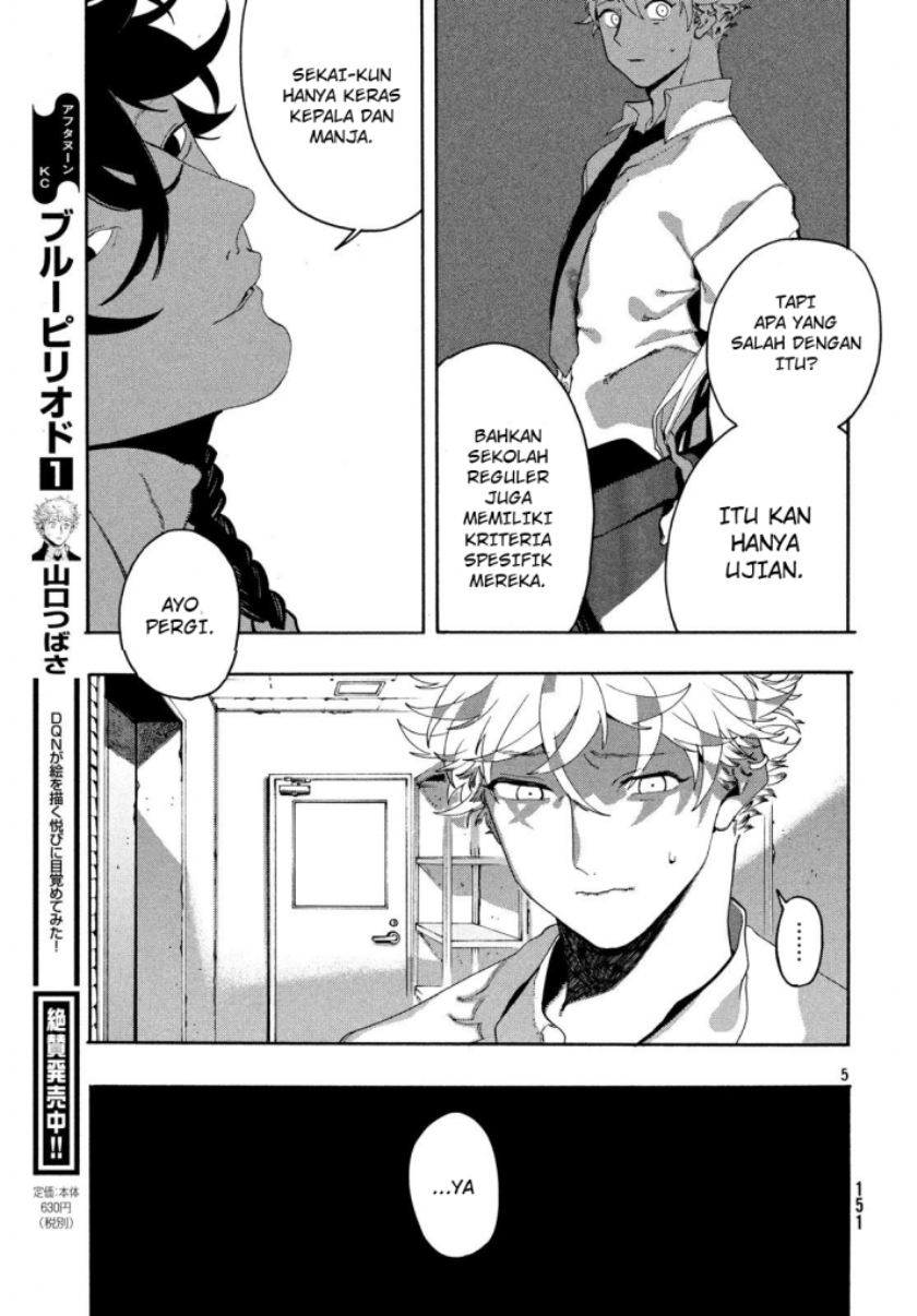 Blue Period Chapter 8 halaman 6