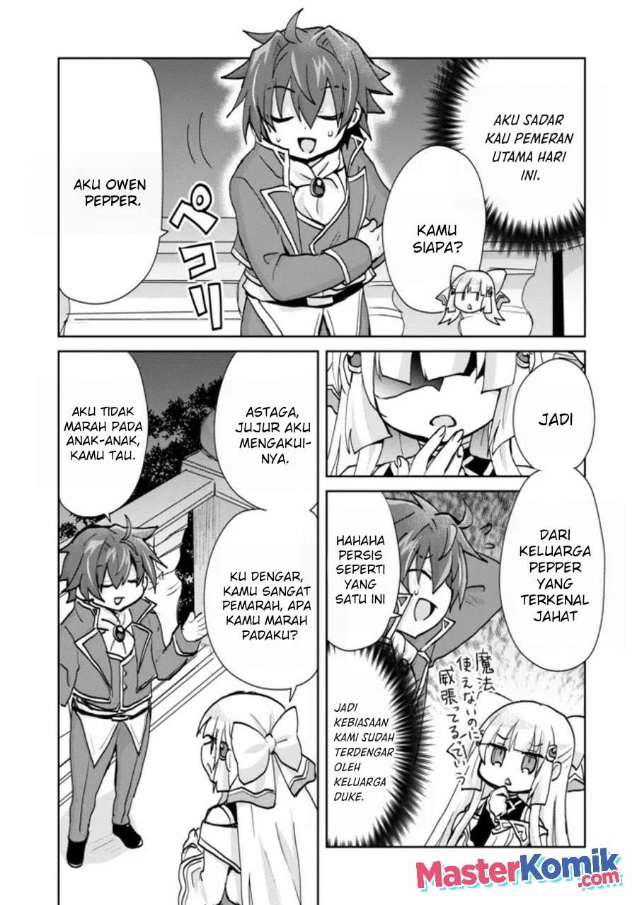 Reincarnated As The Son Of A Vicious Lord! -When I Was Having Fun Learning Chapter 02 Gambar 4