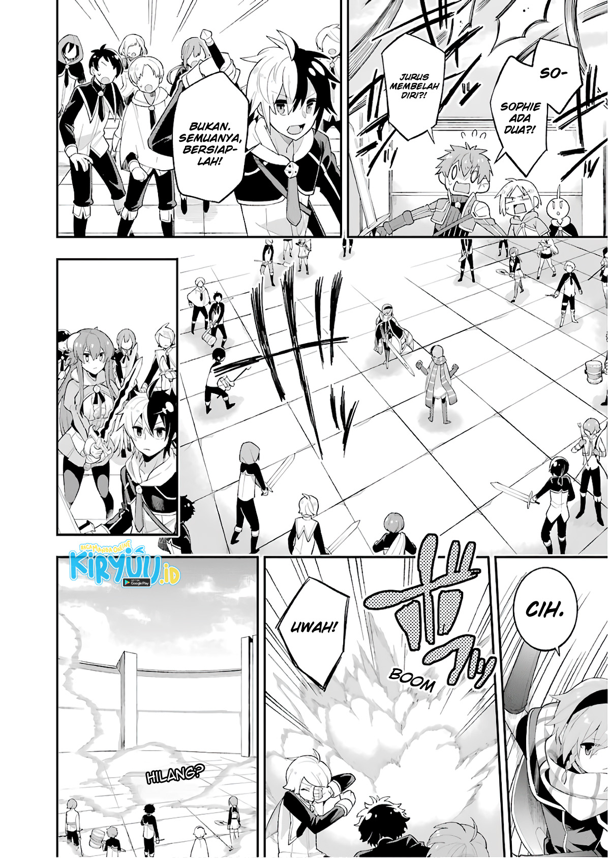 Eiyuu Kyoushitsu Chapter 14.1 Gambar 8