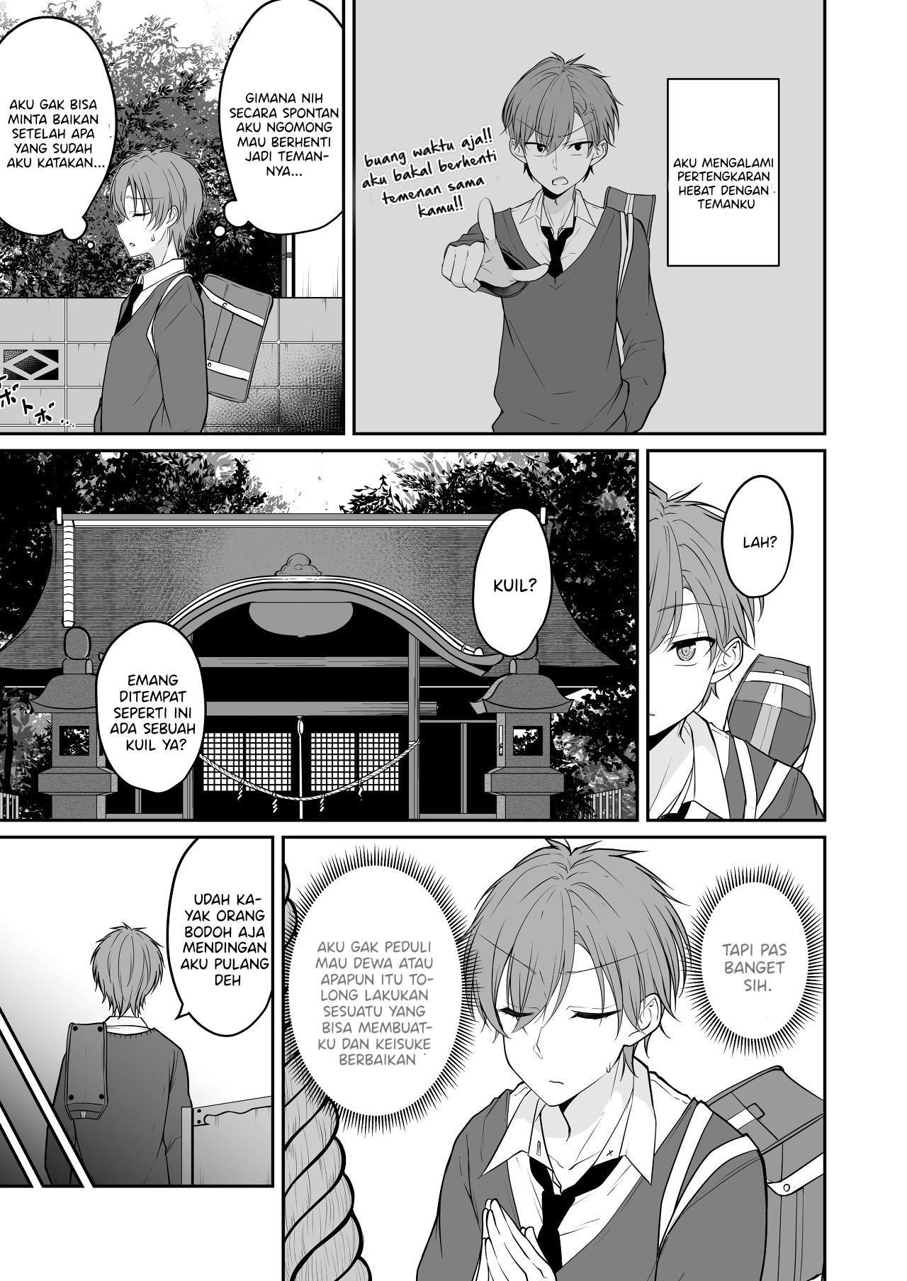 The Story of a Boy Who Turned Into His Best Friend’s Type Girl Chapter 1 Gambar 3