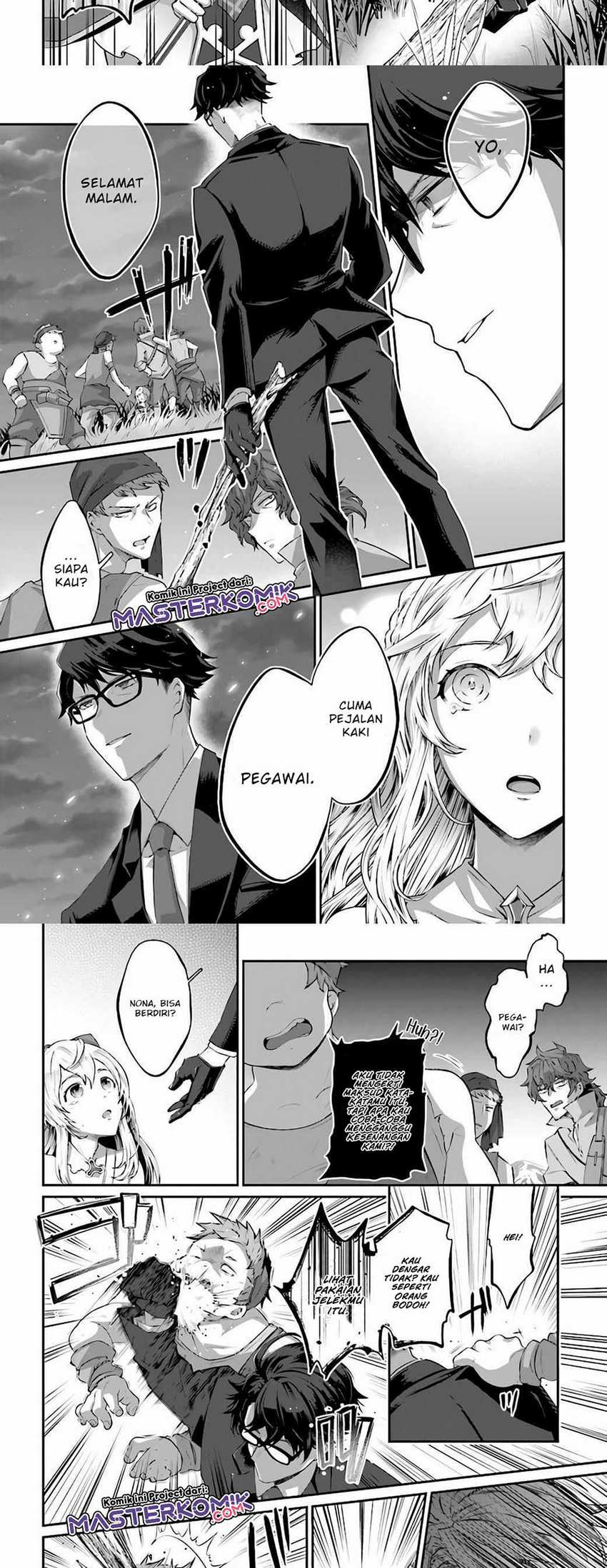 Moto Isekai Tenisha datta Kachou no Ojisan, Jinsei ni Dome no Isekai wo Kake Meguru Chapter 01.2 Gambar 4