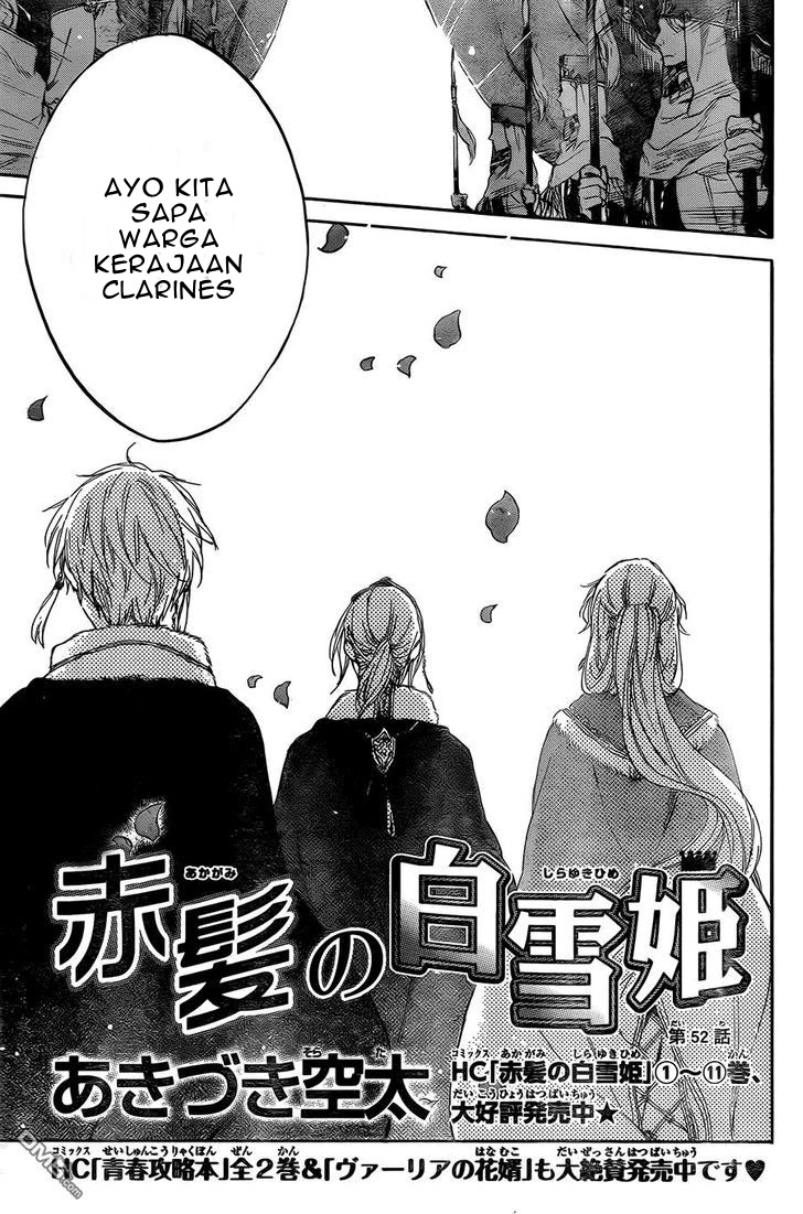 Akagami no Shirayukihime Chapter 52 Gambar 5