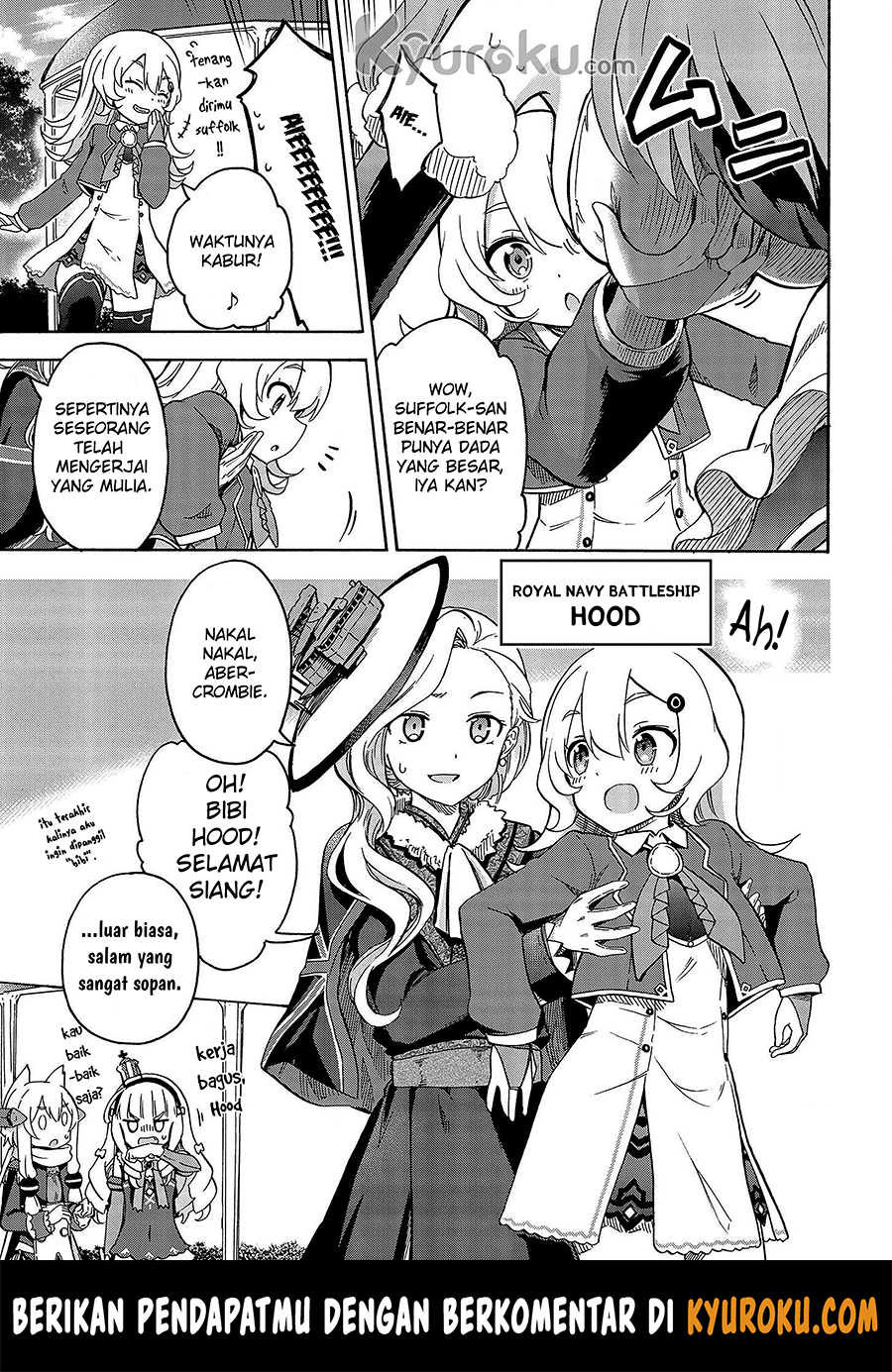 Azur Lane Queen's Orders Chapter 33 halaman 3