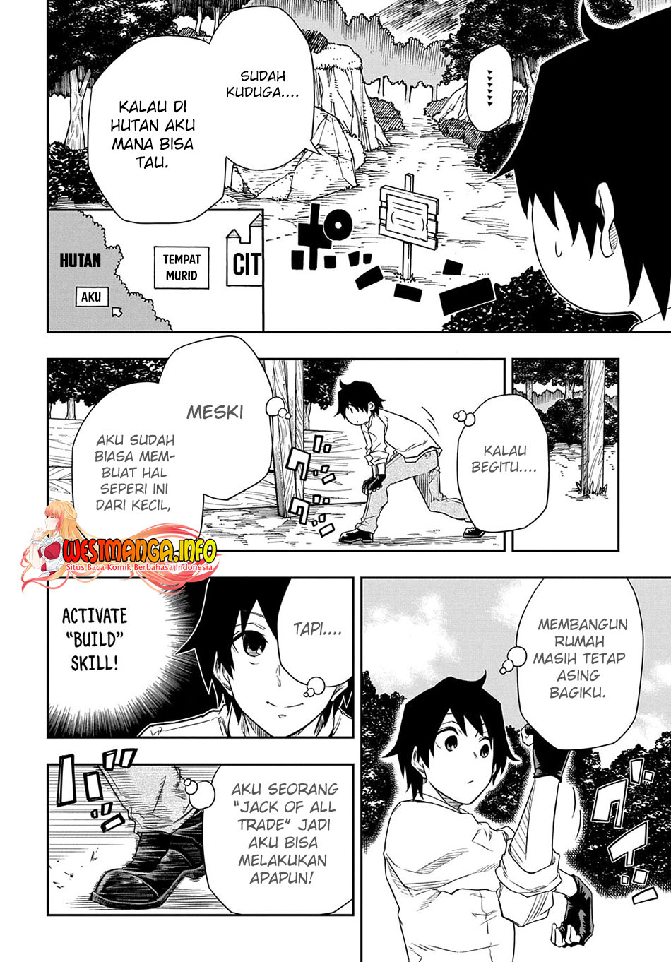 Kiyoubinbou, Jou wo Tateru – Kaitaku Gakuen no Rettousei na no ni, Joukyuu-shoku no Skill to Mahou ga Subete Tsukaemasu Chapter 02 Gambar 6