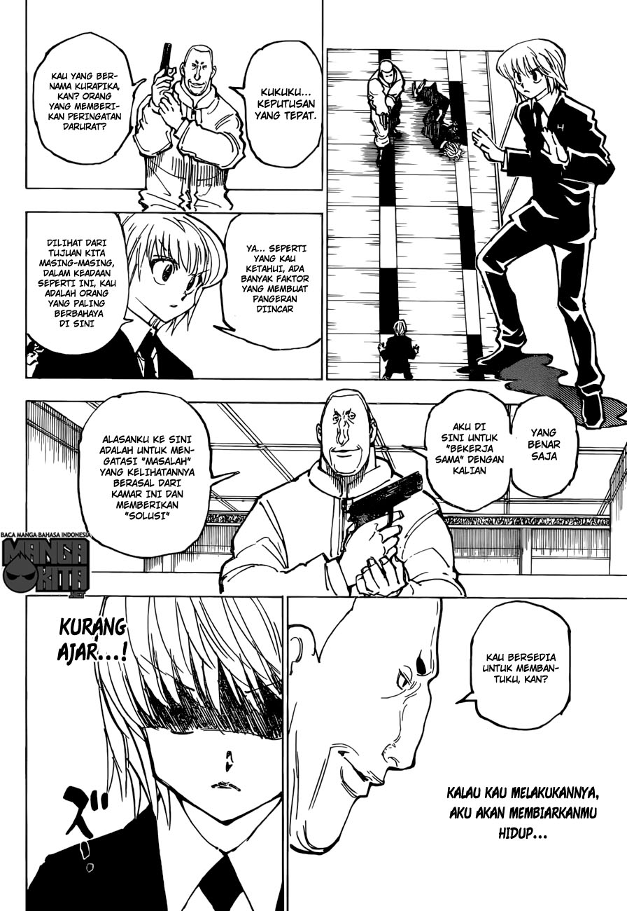Hunter x Hunter Chapter 364 Gambar 3