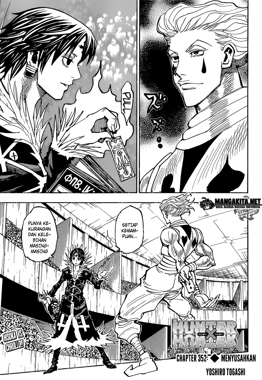 Hunter x Hunter Chapter 352 Gambar 3