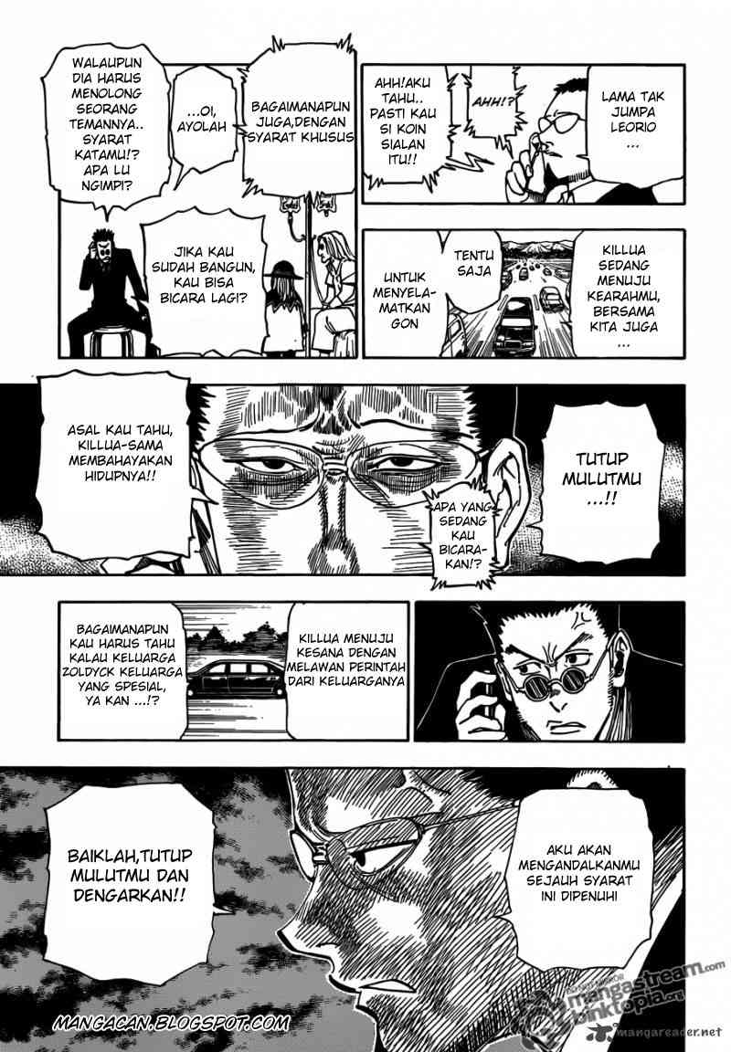 Hunter x Hunter Chapter 325 Gambar 3