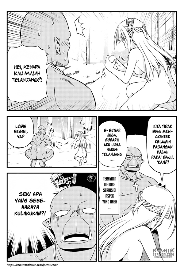 Hentai Elf to Majime Orc Chapter 9.6 halaman 4