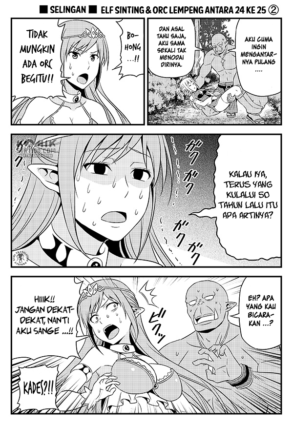 Hentai Elf to Majime Orc Chapter 3.5 halaman 4