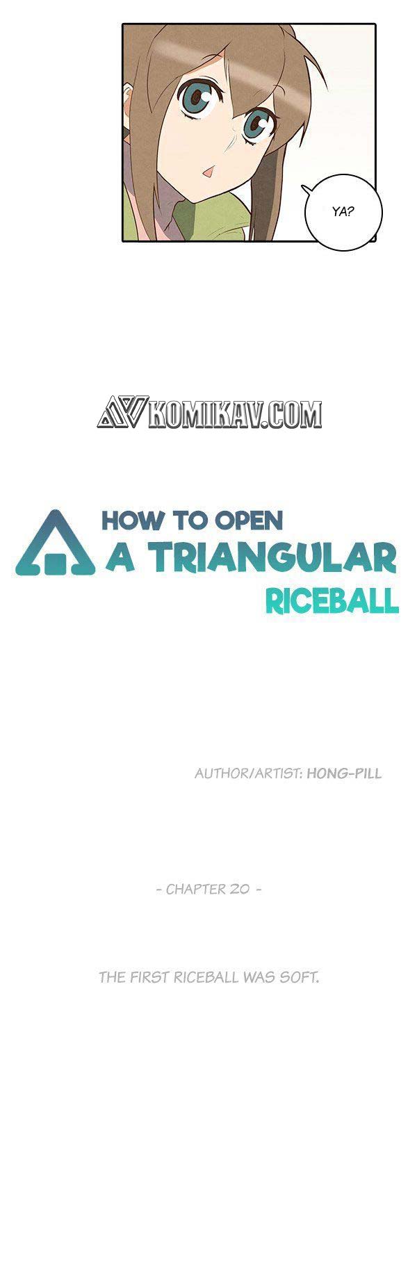 How to Open a Triangular Riceball Chapter 20 halaman 4