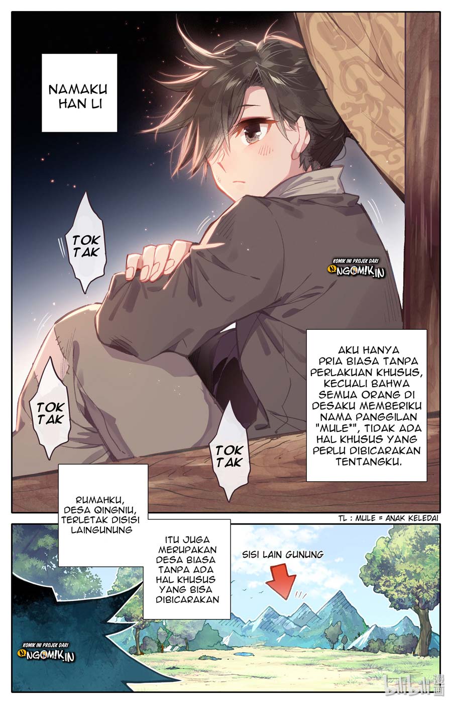 I Will Become an Immortal Chapter 1 halaman 4