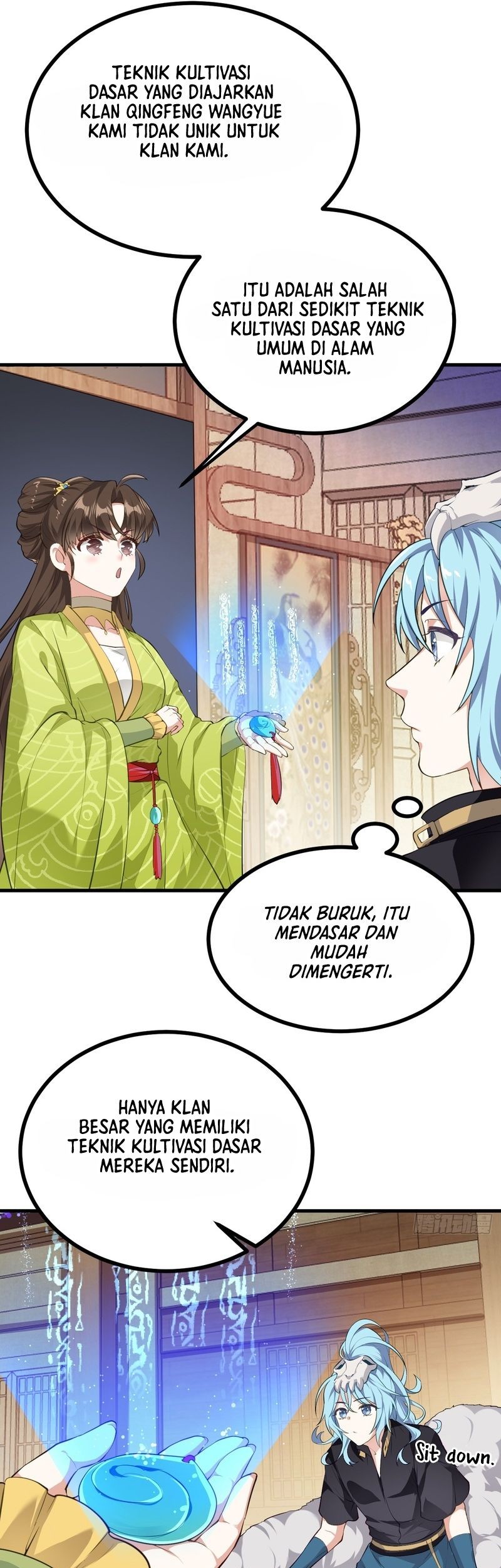 This Human Immortal Is Too Serious Chapter 5 halaman 5