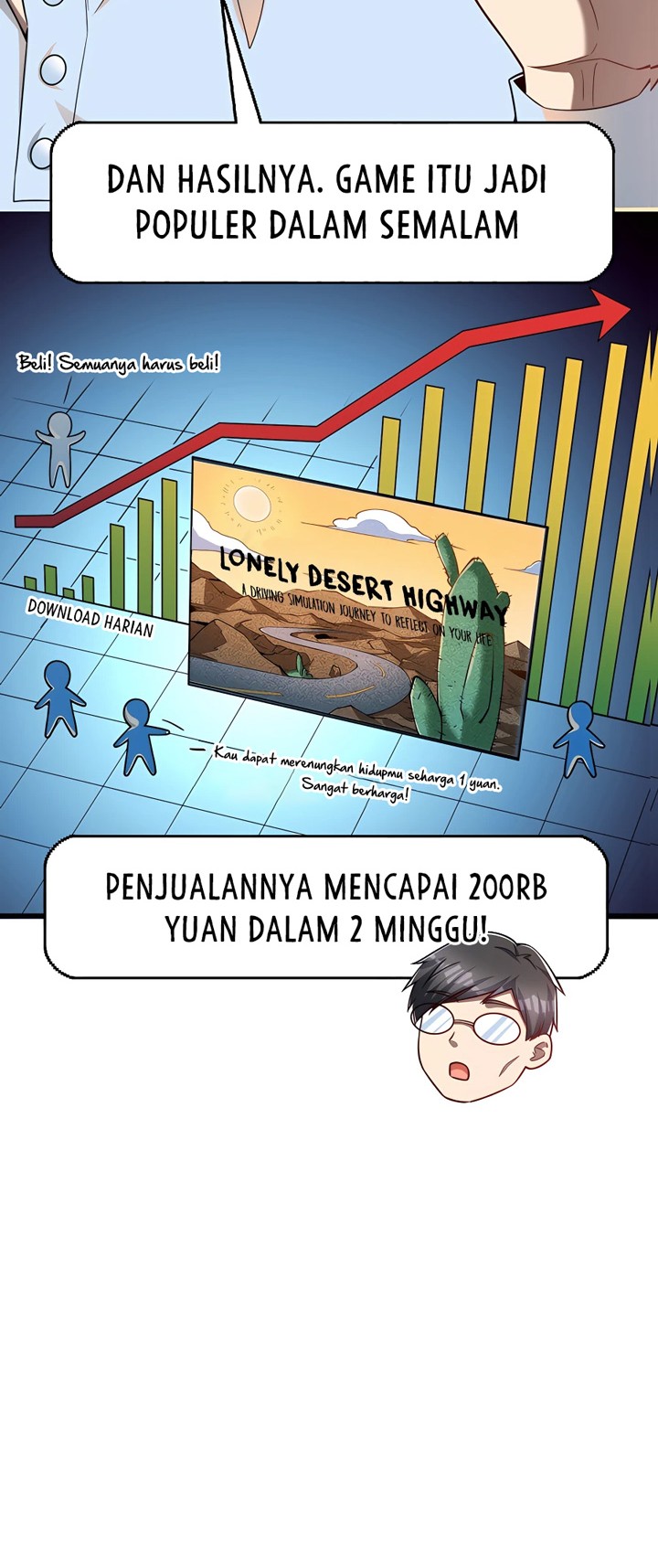 Losing Money to Be a Tycoon Chapter 47 halaman 6