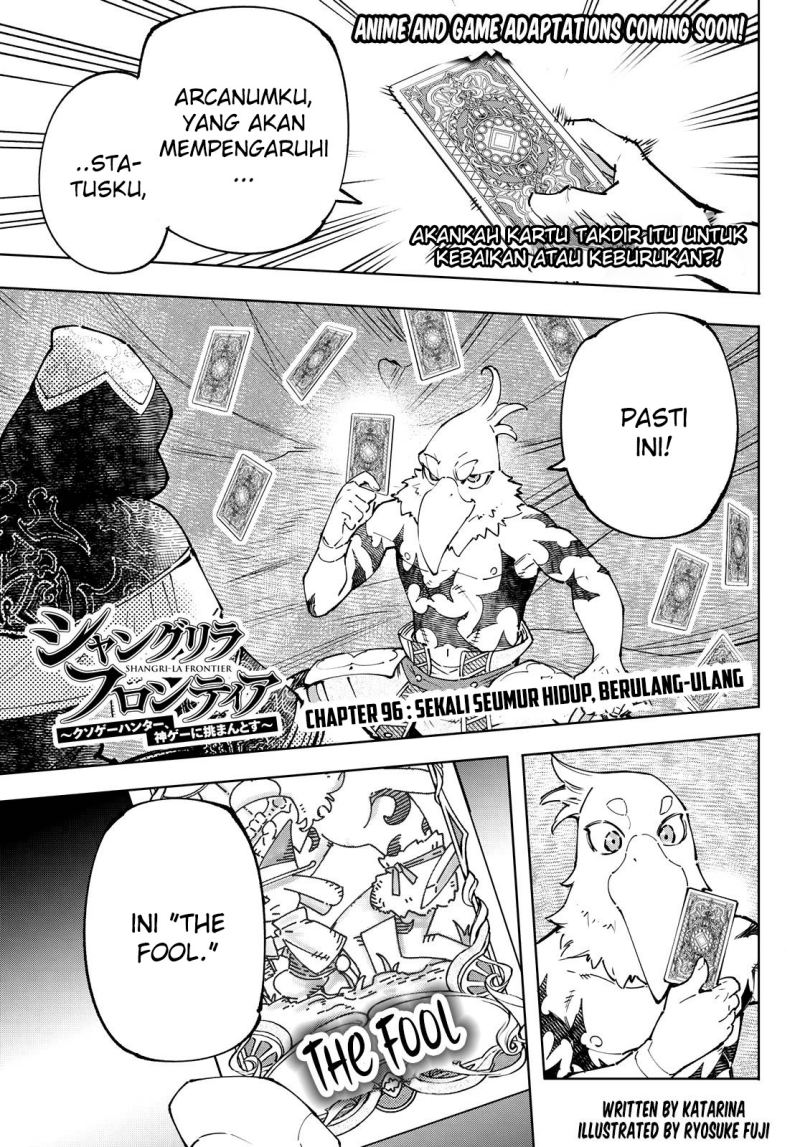 Shangri-La Frontier ~ Kusoge Hunter, Kamige ni Idoman to su~ Chapter 96 Gambar 3