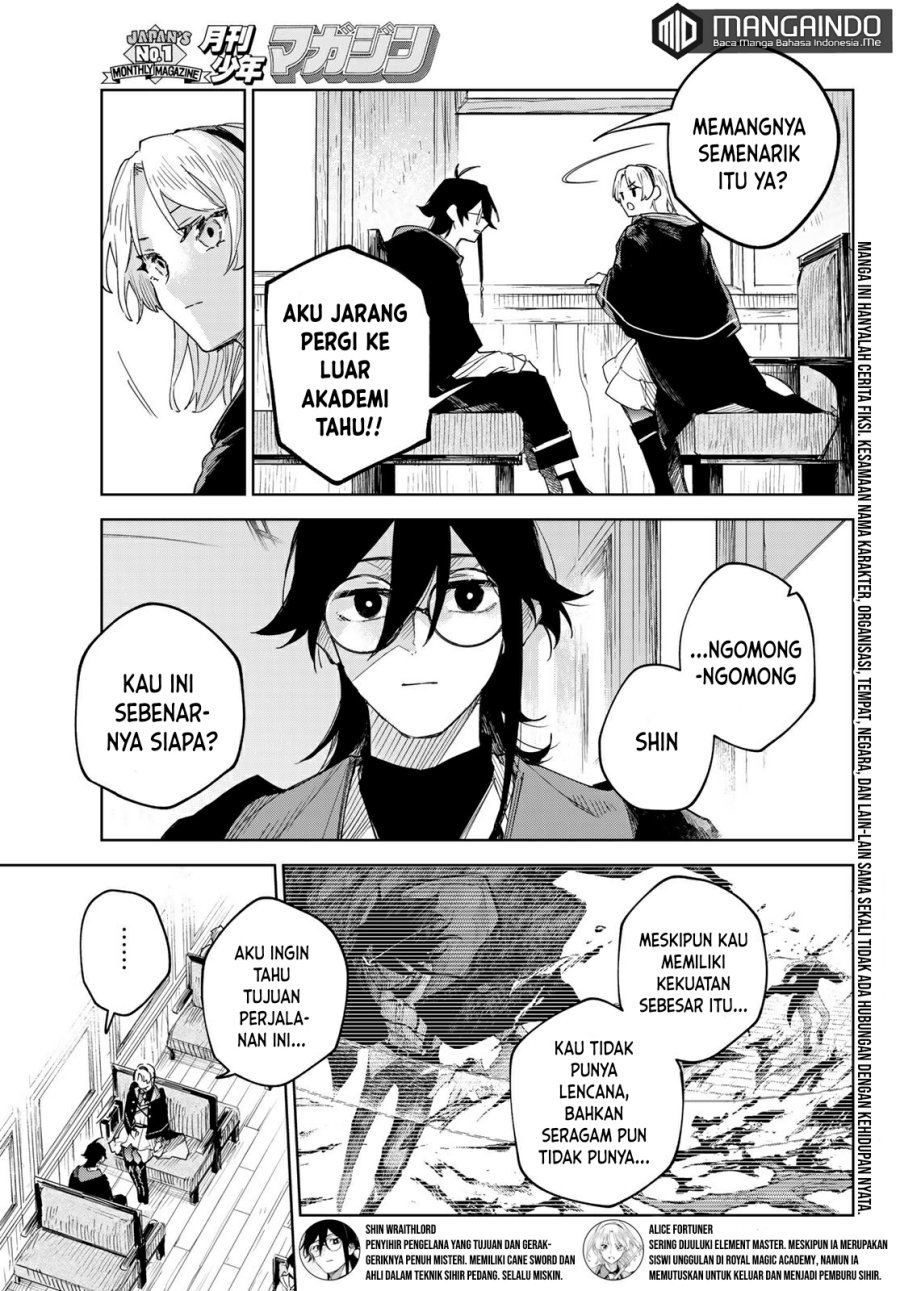 Danzai no Majutsugari Chapter 2.1 halaman 4