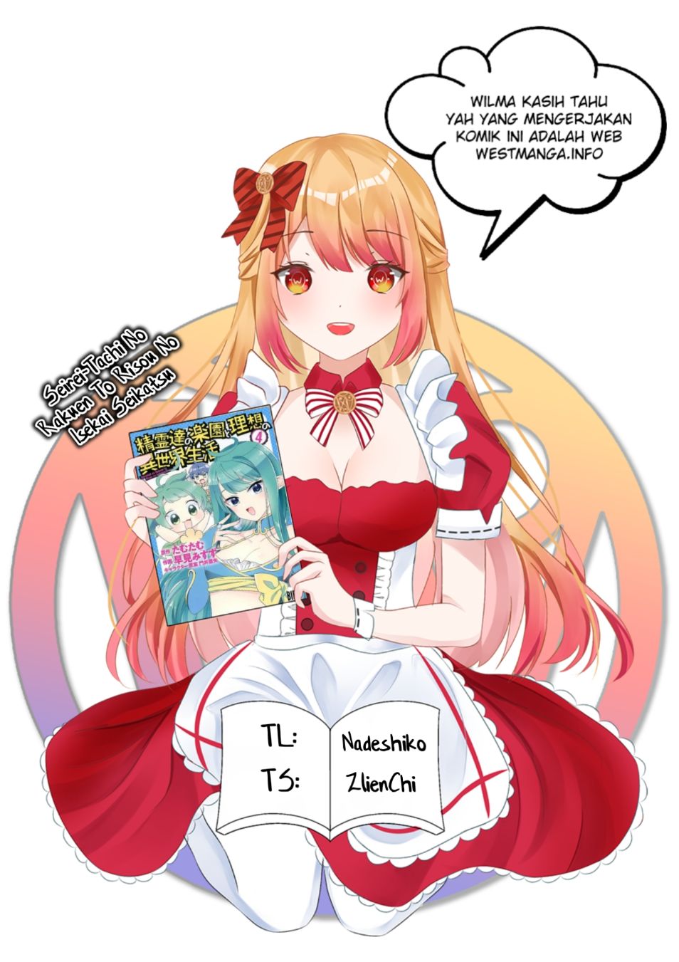 Seirei-tachi no Rakuen to Risou no Isekai Seikatsu Chapter 39 Gambar 3