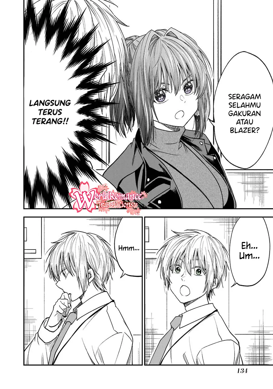 Awkward Senpai Serialization Chapter 19.5 halaman 3
