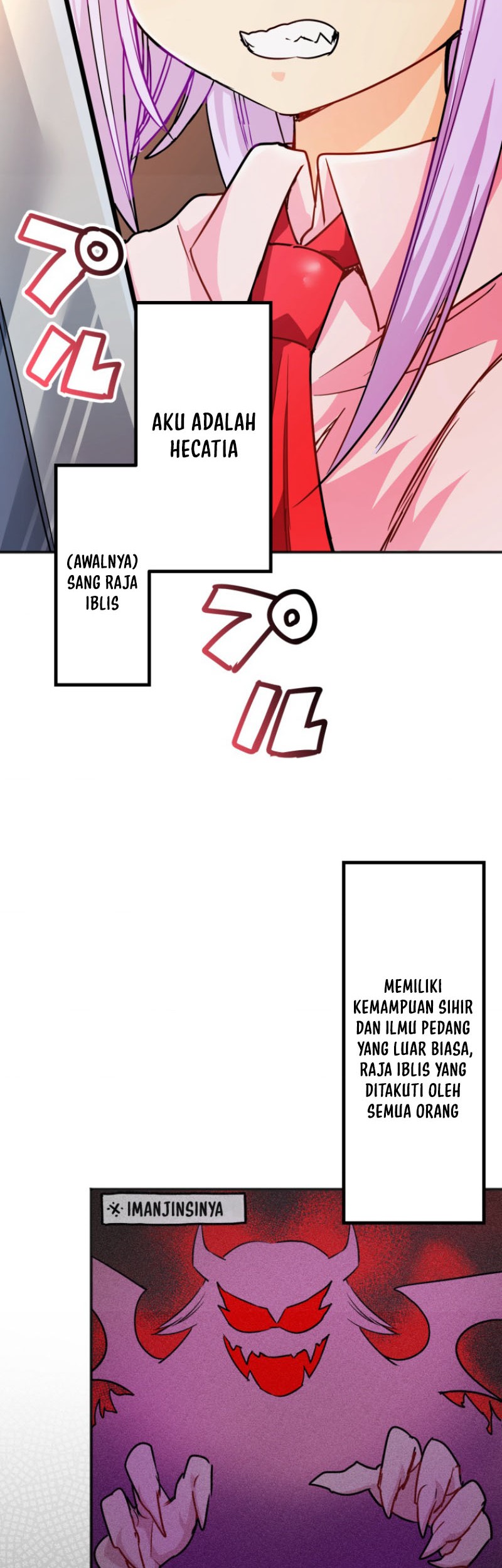 Haiboku Maou ~Yuusha no Musume ni Tensei Shite Fukushuu~ Chapter 02 Gambar 9