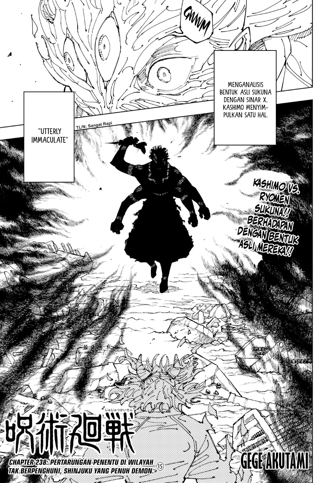 Jujutsu Kaisen Chapter 238 Gambar 3