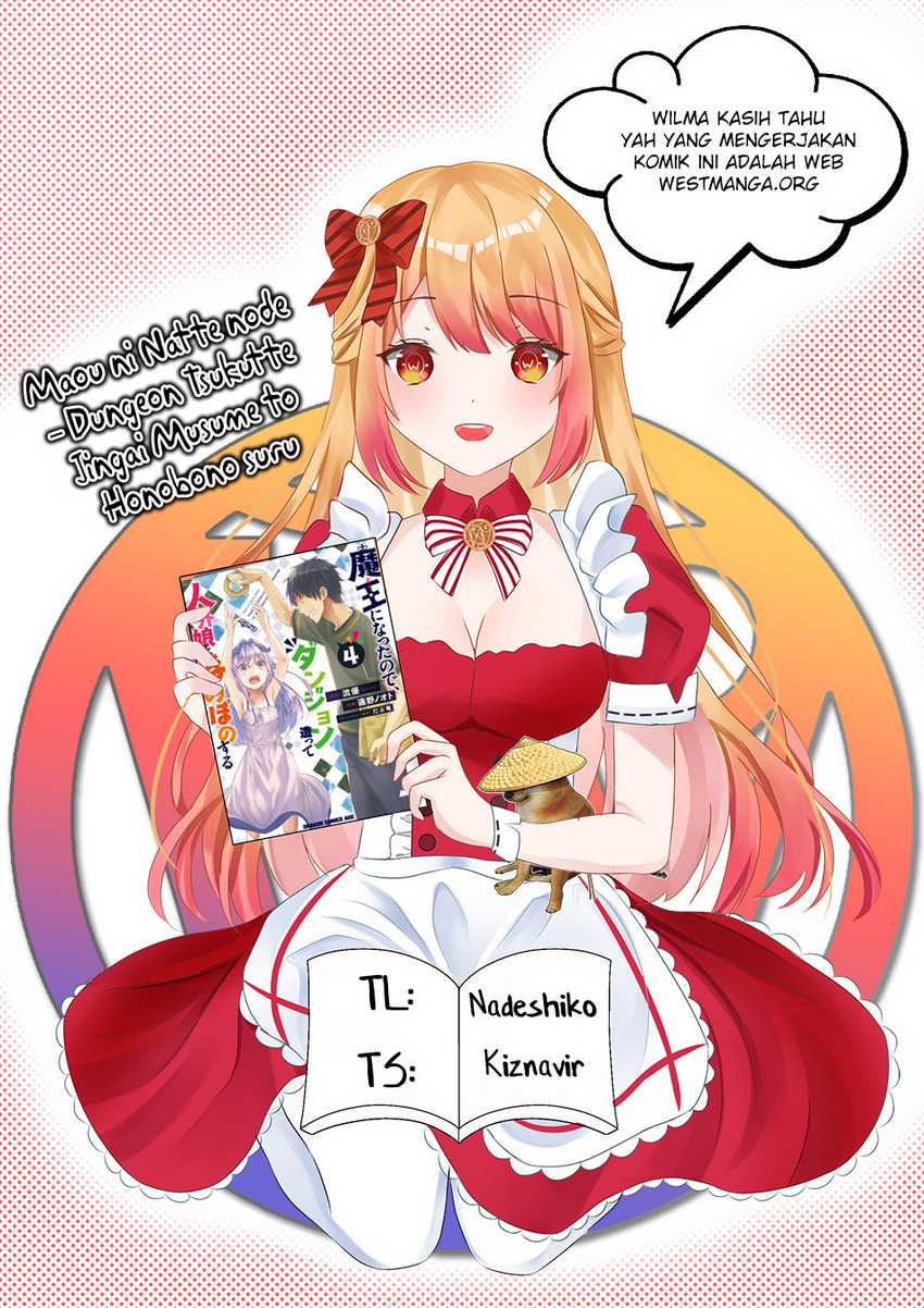 Maou ni Natte node – Dungeon Tsukutte Jingai Musume to Honobono suru Chapter 65.1 Gambar 3