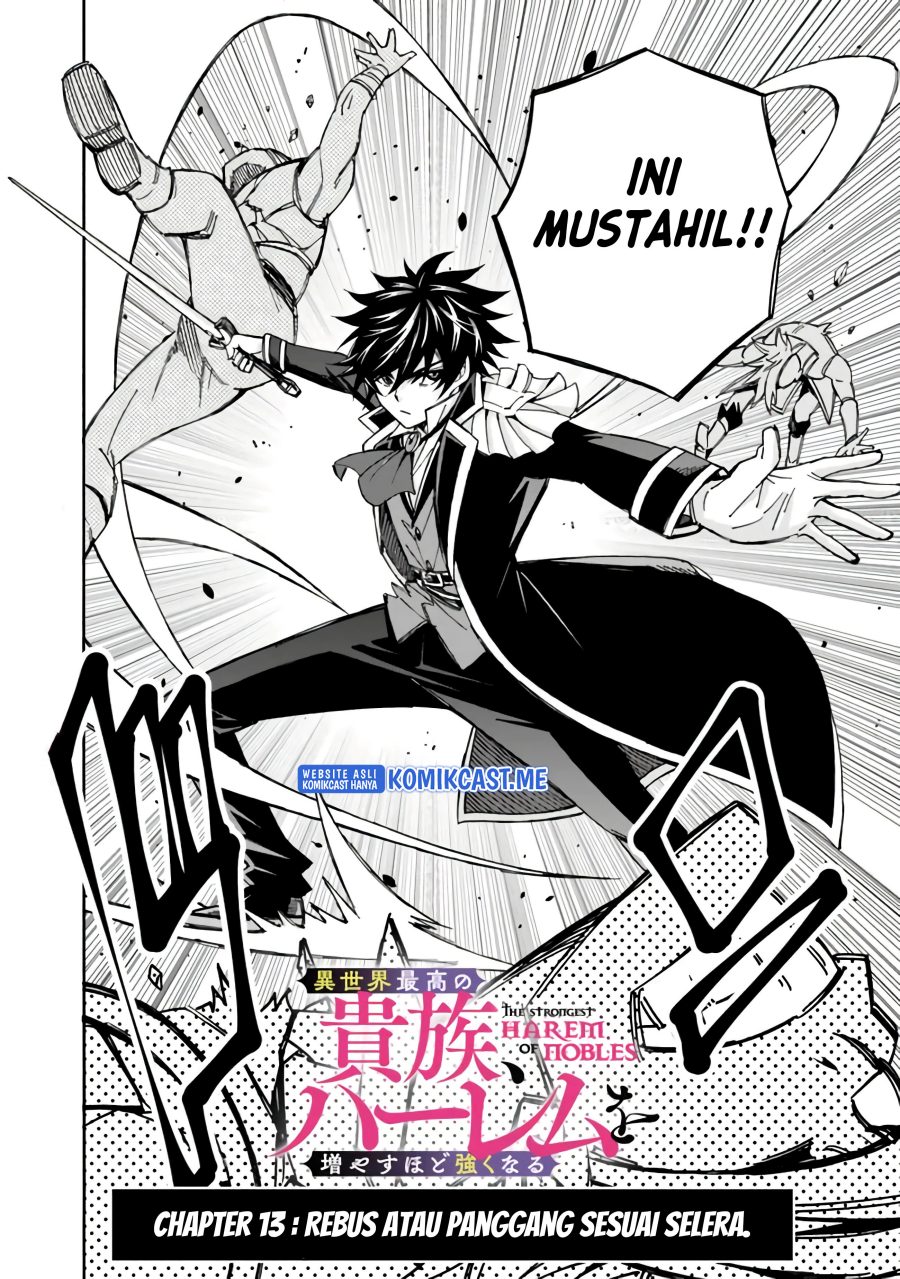 Isekai Saikou no Kizoku, Harem wo Fuyasu Hodo Tsuyoku Naru Chapter 13 Gambar 3