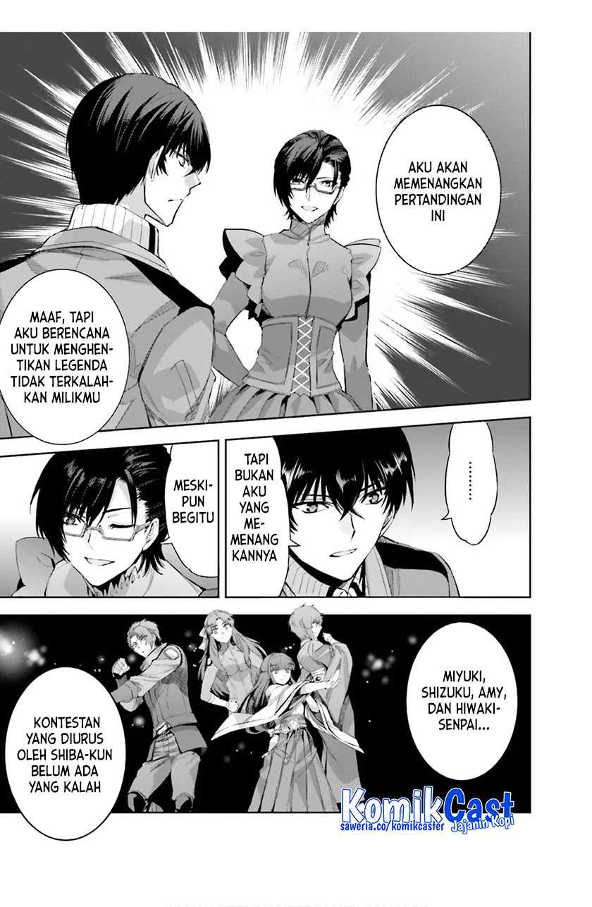 Mahouka Koukou no Rettousei – Steeplechase-hen Chapter 17 Gambar 6