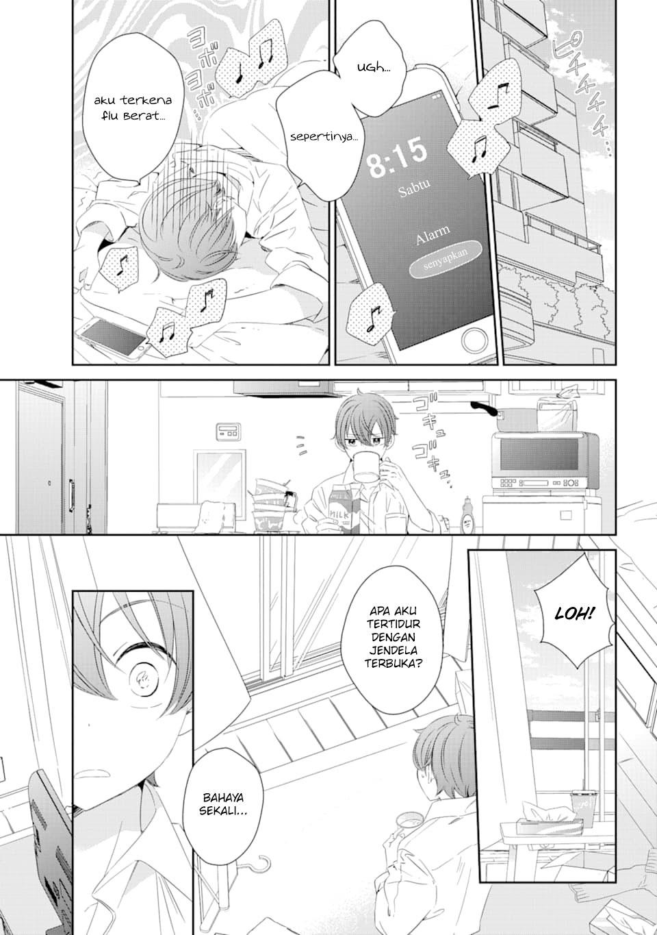 One Room, Hiatari Futsuu, Tenshi-tsuki Chapter 1 Gambar 5