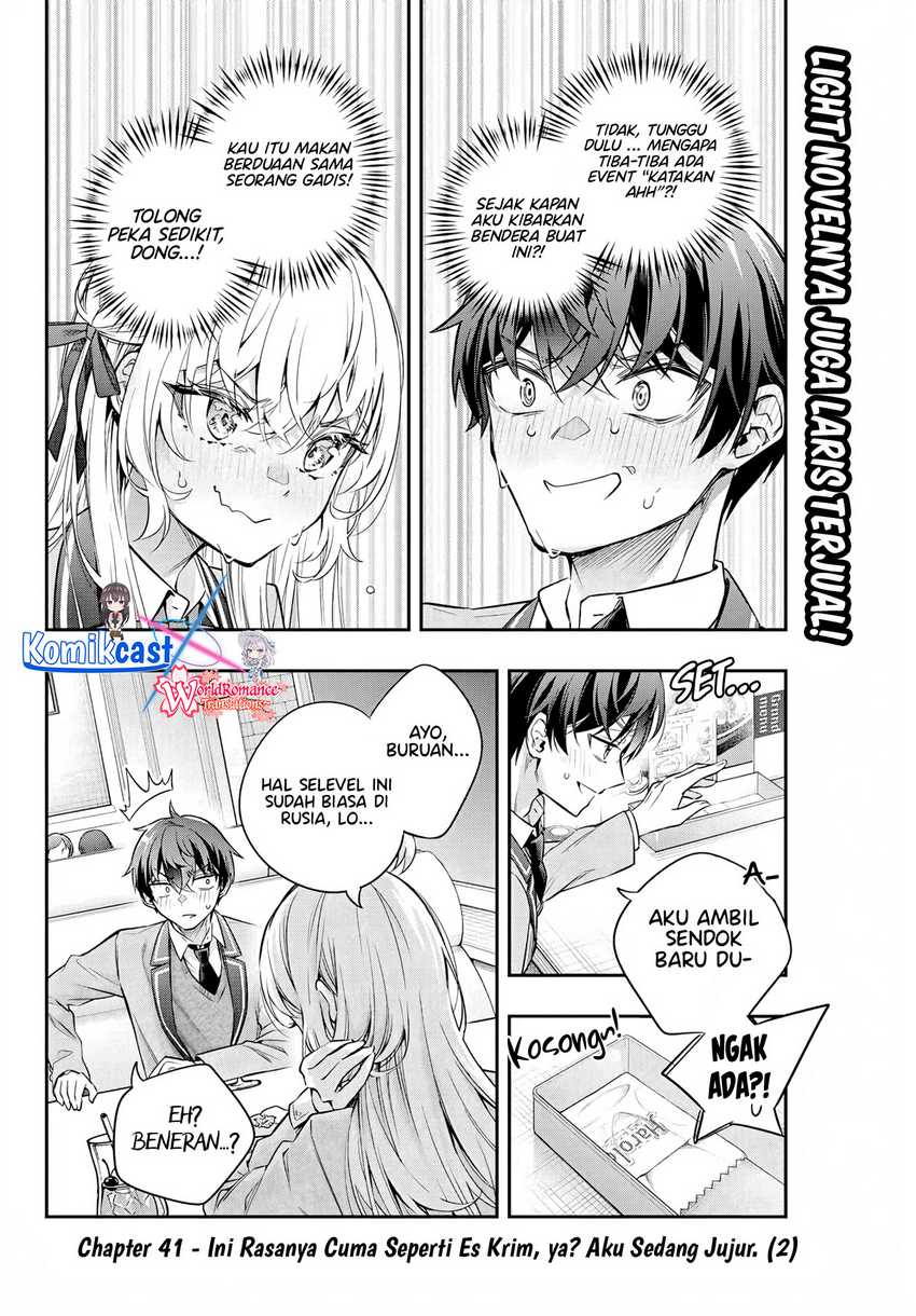 Tokidoki Bosotto Roshiago de Dereru Tonari no Alya-san Chapter 41 Gambar 3