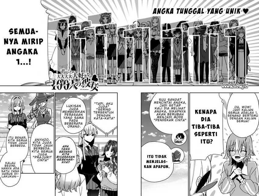 Kimi no Koto ga Dai Dai Dai Dai Daisuki na 100-ri no Kanojo Chapter 124 Gambar 4