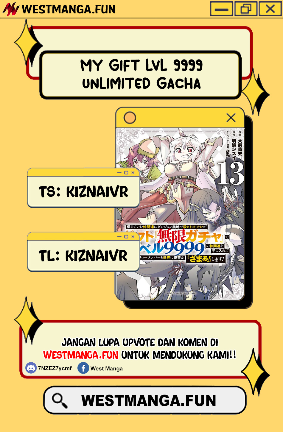 My Gift LVL 9999 Unlimited Gacha Chapter 153 Gambar 3