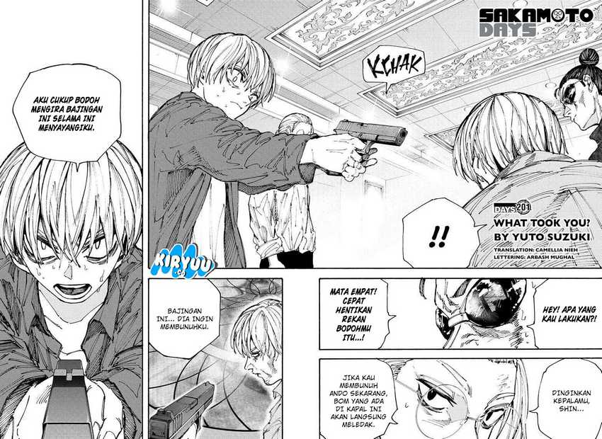 Sakamoto Days Chapter 201 Gambar 3