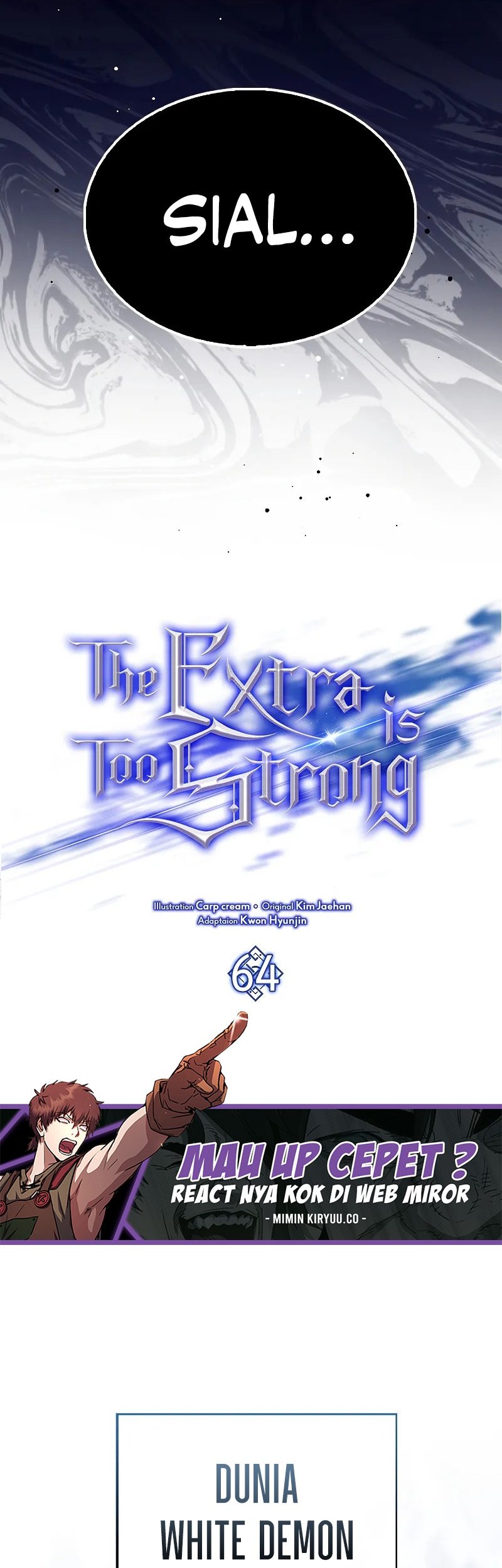 The Extra is Too Strong Chapter 64 halaman 8