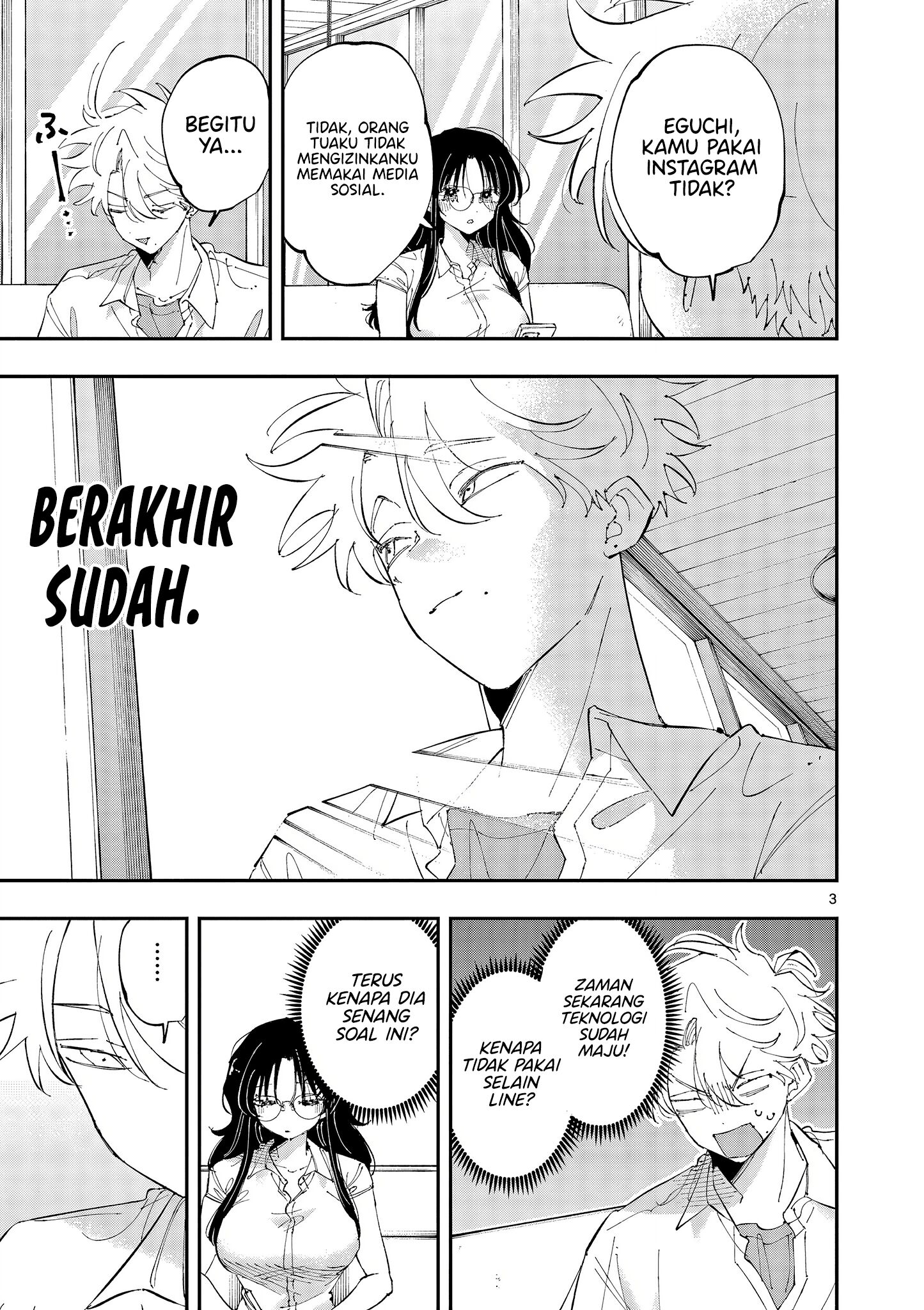 Tonari no Seki no Yatsu ga Souiu Me de Mitekuru Chapter 42 Gambar 3