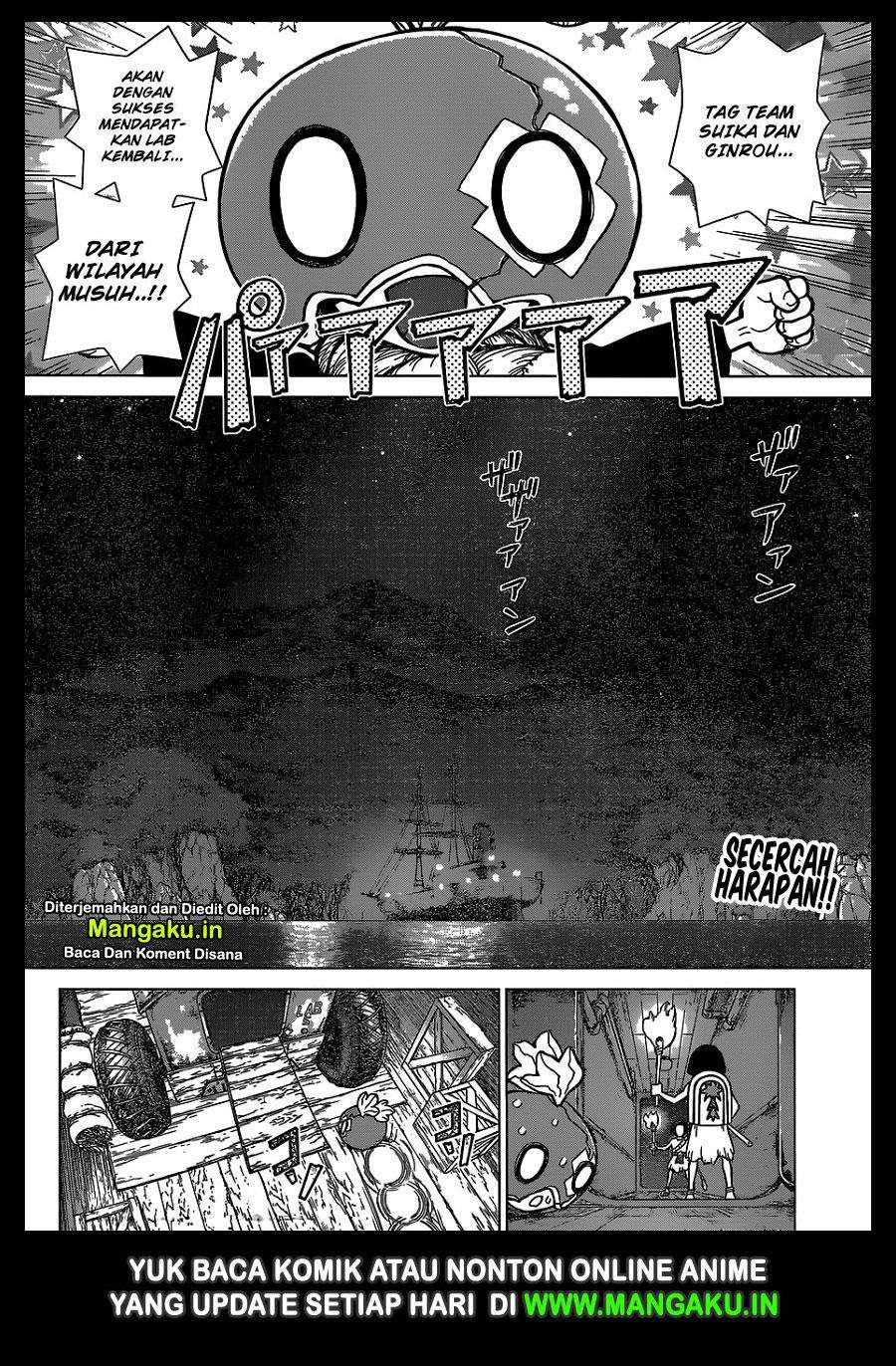 Dr. Stone Chapter 109 halaman 3