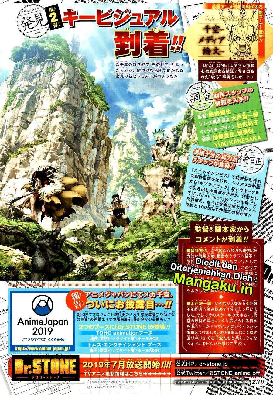 Dr. Stone Chapter 98 halaman 3