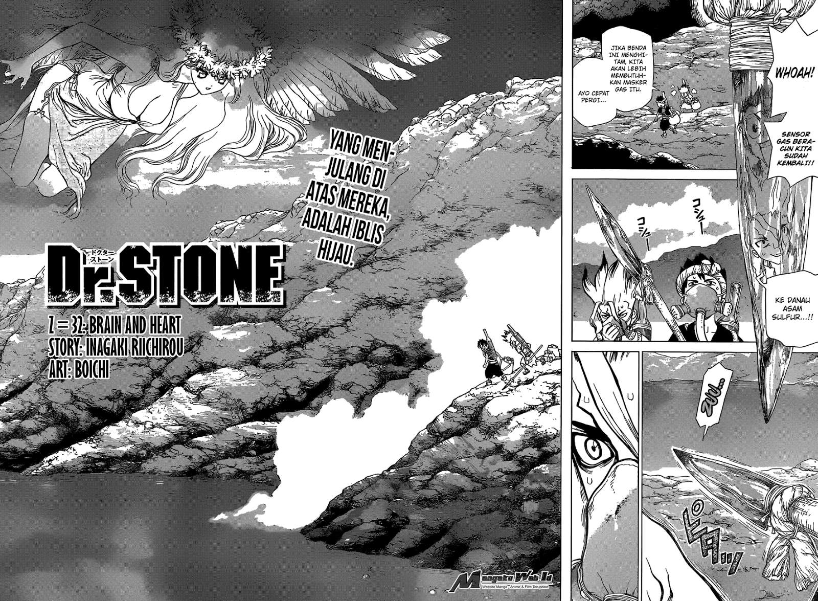 Dr. Stone Chapter 32 halaman 3