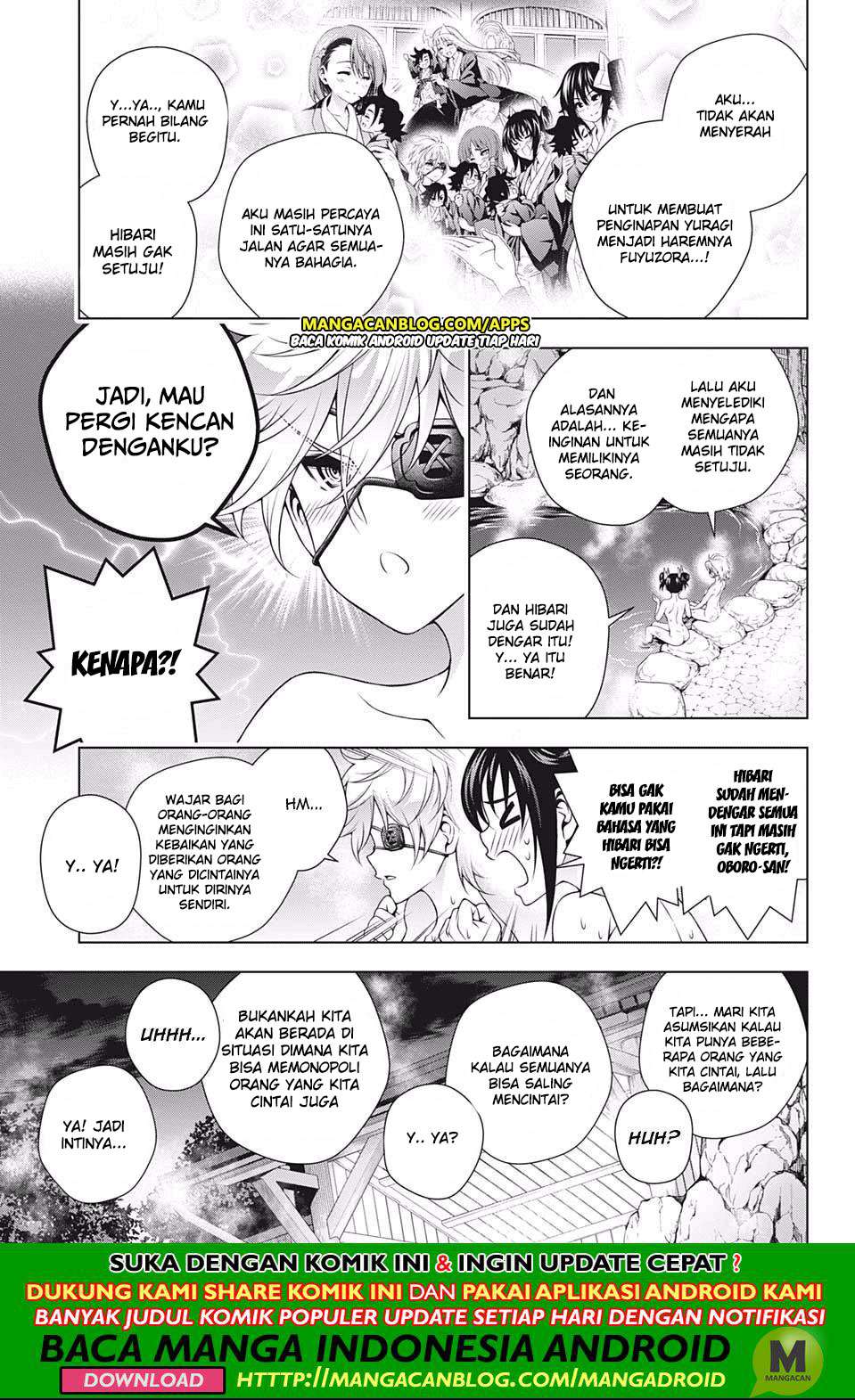 Yuragi-sou no Yuuna-san Chapter 182 halaman 3