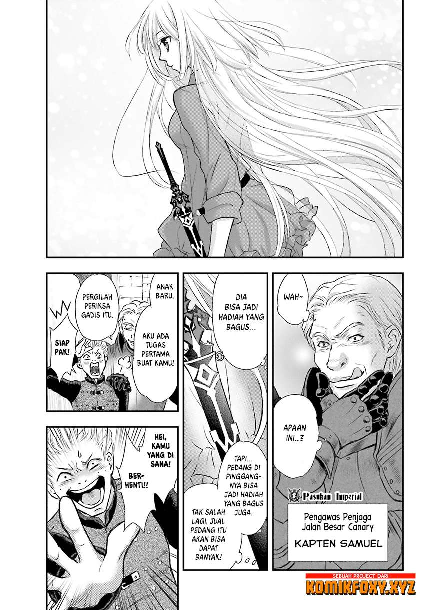 Shinigami ni Sodaterareta Shoujo wa Shikkoku no Tsurugi wo Mune ni Idaku Chapter 01 Gambar 6