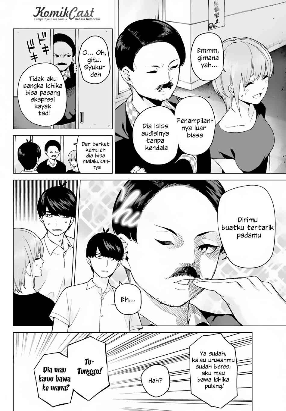Go-toubun no Hanayome Chapter 12 Gambar 3